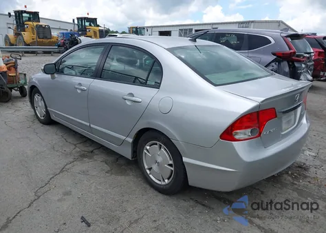 2010 Honda Civic Hybrid z USA, uszkodzony, nr VIN JHMFA3F21AS006606